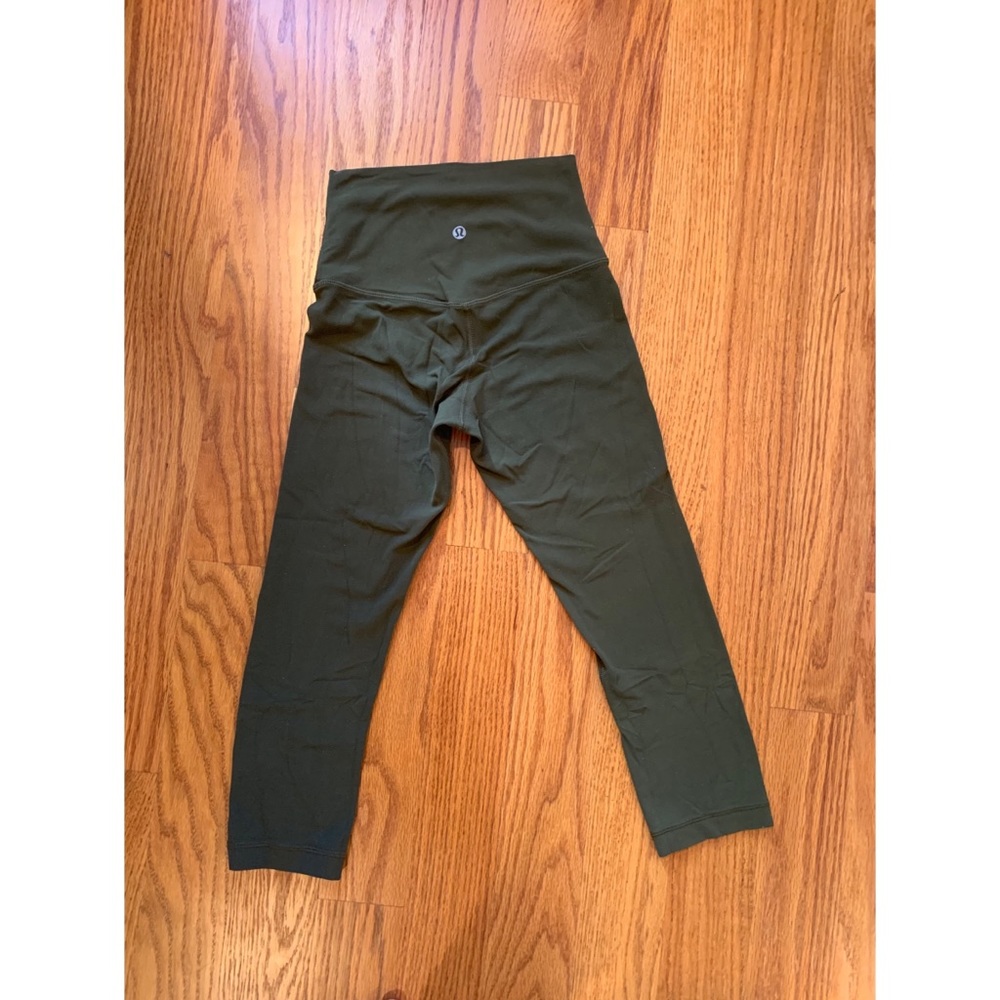 Lululemon Align Pant II Crop 91" Military Green